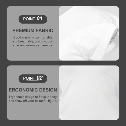 Summer Women Short Sleeve Blouse Round Neck Tops Shirt Loose T Shirts M Size - Picture 19 of 20
