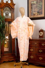 DEAR VANILLA JAPANESE JUBAN UNDERGOWN WOMEN'S KIMONO INNER ROBE GENUINE VINTAGE