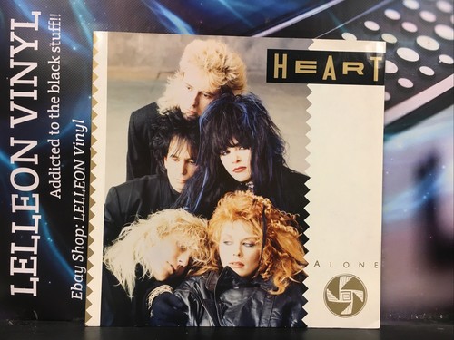 3 X Heart Job Lot 12” Single Vinyl Record Rock 80’s Alone Never Dreams The Girl - Picture 7 of 11