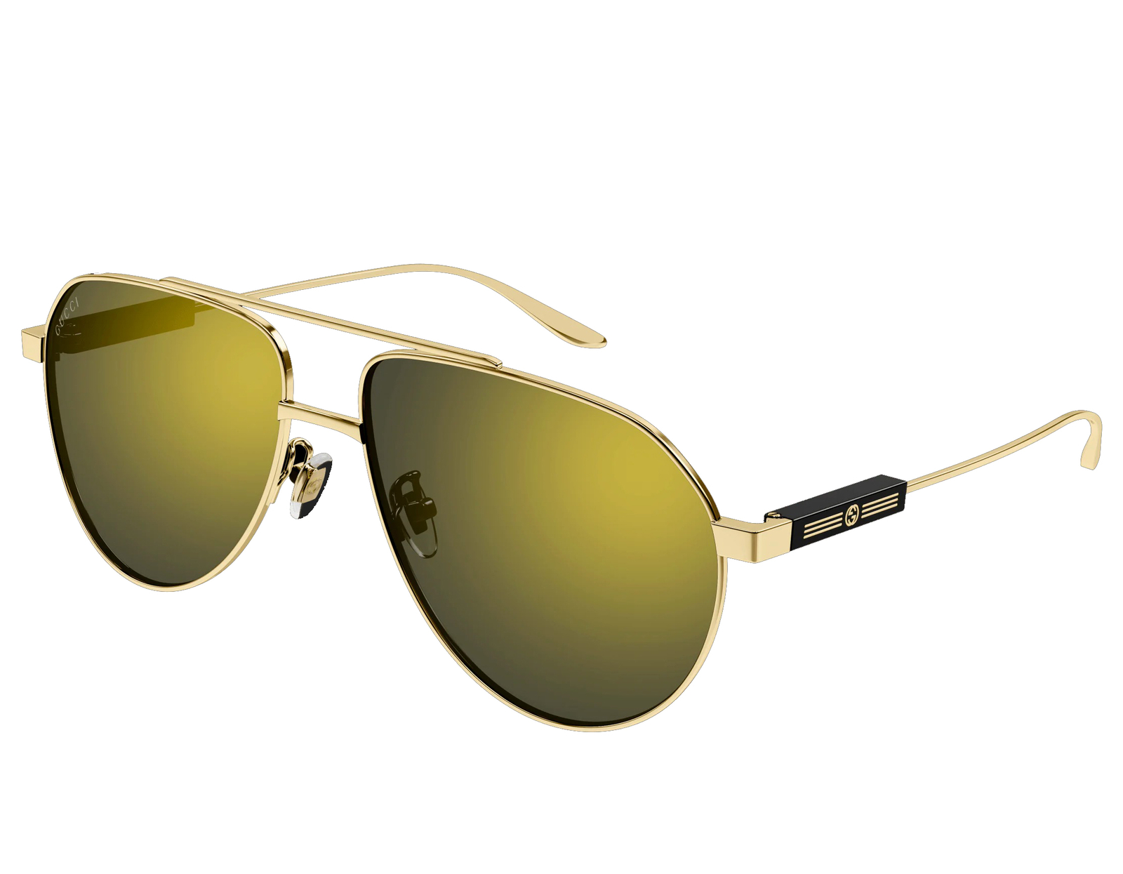НОВЫЕ ЗОЛОТЫЕ солнцезащитные очки Gucci GG1311S-002-61