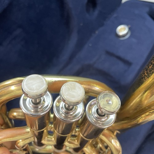 John Packer JP072 Mk II Tenor Horn Brass Gold Colour One Valve Needs Attention - Picture 13 of 19