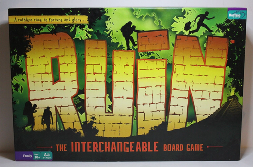 RUIN The Interchangable Board Game by Buffalo Games - 2008 - 100% COMPLETE