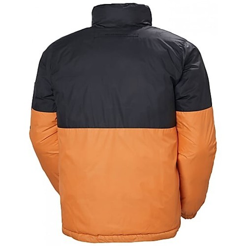 HELLY HANSEN SIZE XL £200 ACTIVE REVERSIBLE PUFFER JACKET PRIMALOFT BLACK ORANGE - Picture 2 of 4