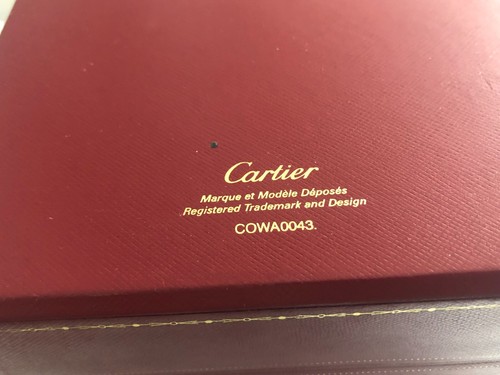 Cartier COWA0043 Caja De Reloj Vacía / Empty Watch Box ”” - Picture 7 of 14