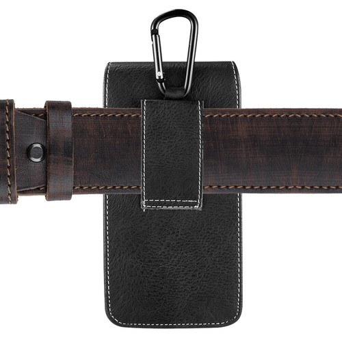 HANDY GÜRTELTASCHE HOLSTER Schutz Hülle Etui Schale für iPHONE Samsung Huawei - Bild 9 von 83