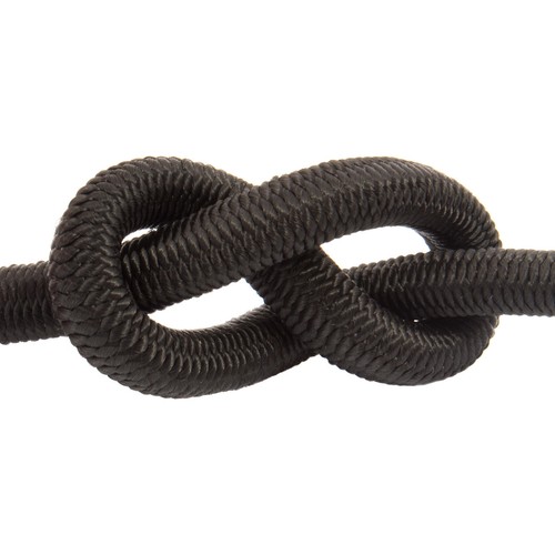 ELASTIC BUNGEE ROPE SHOCK CORD TIE DOWN RED BLACK VARIOUS LENGTH / THICKNESS - Picture 2 of 11
