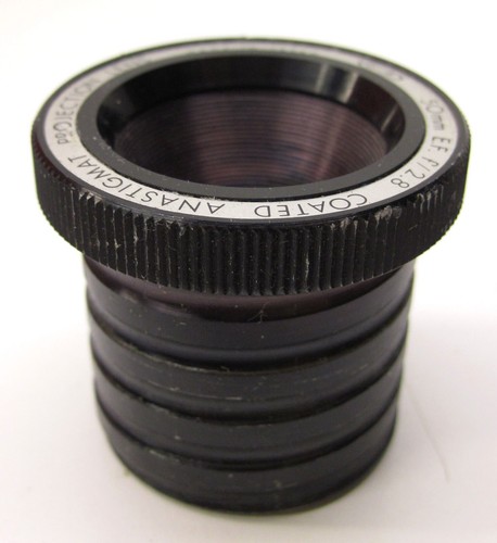 edl 50mm E.F. f/2.8 Coated Anastigmat Projection Lens - Picture 2 of 3