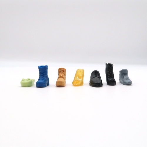 Barbie Doll Shoes Mixed Lot Vintage Single Replacement Parts - Picture 7 of 7
