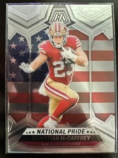 2024 Panini Mosaic Christian McCaffrey National Pride #256 San Francisco 49ers
