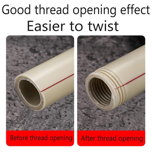 Integrated Internal & External Pipe Threading Tool, PVC Pipe Thread Cutting Tool - Picture 6 of 9