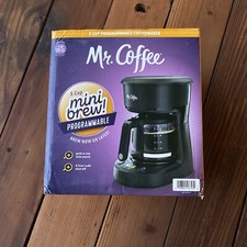 Mr. Coffee 2109181 5 Cup Programmable Coffee Makers Black