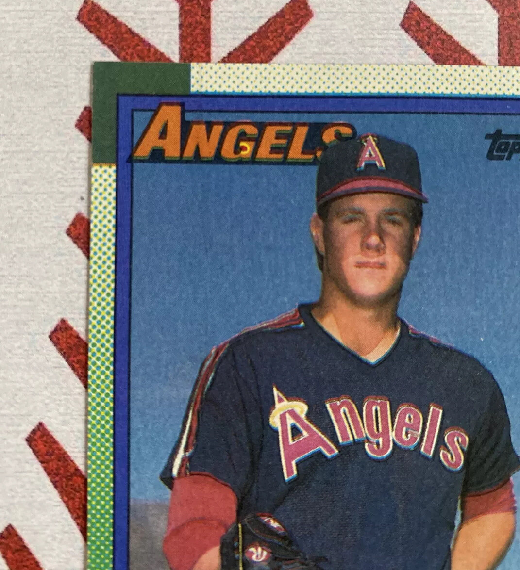1990 Topps Jim Abbott #675 - ERROR CARD! 4 Eyes - 1 Of 1