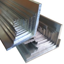 Aluwinkel Winkelprofil Alu Winkel Aluminiumprofil L Profil 1,5-10 mm L&auml;nge 50 cm