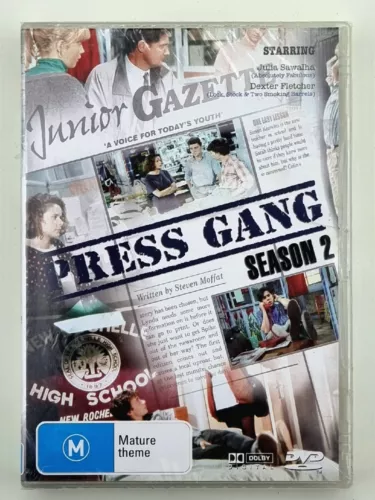 PRESS GANG : Season 2 DVD 2 Disc Set Region 4. BRAND NEW