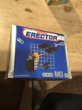 NEW Meccano Erector Set Electric Motor Kit Gears Forward/Reverse 6V #032231 MIB