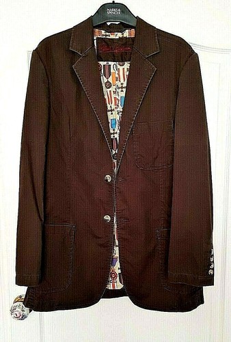 RARELY WORN Quality ROBERT GRAHAM USA COTTON JACKET $400 : MEDIUM, - Picture 2 of 7