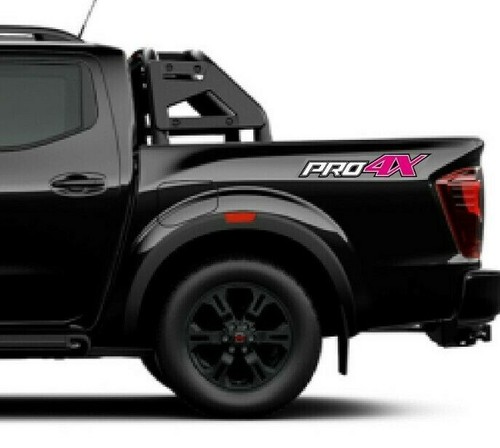 Pegatina PRO-4X Nissan Titan Frontier calcomanía de cabecera 4X4 camioneta pickup todo terreno   - Imagen 11 de 20