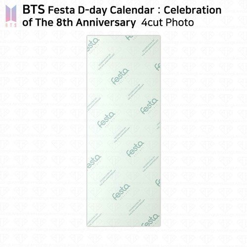 BTS Festa D-day Calendar Celebration of The 8th Anniversary Photocard Postcard - Picture 42 of 72