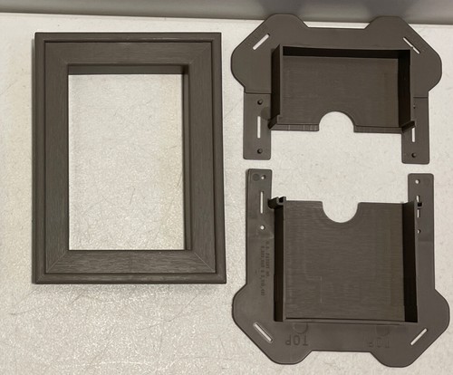 Sable Brown Hose Bib Split Recess J-Block Mounting Vinyl Siding 3/4” Spigot - Picture 9 of 11