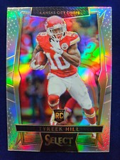 🌟2016 Panini Select Football #65 Tyreek Hill SILVER PRIZM RC MINT