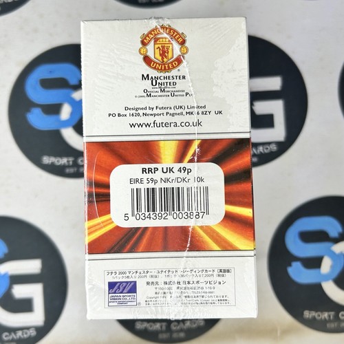 2000 Futera Manchester United Soccer Trading Cards Sealed Box (36 Packs) - Picture 5 of 6