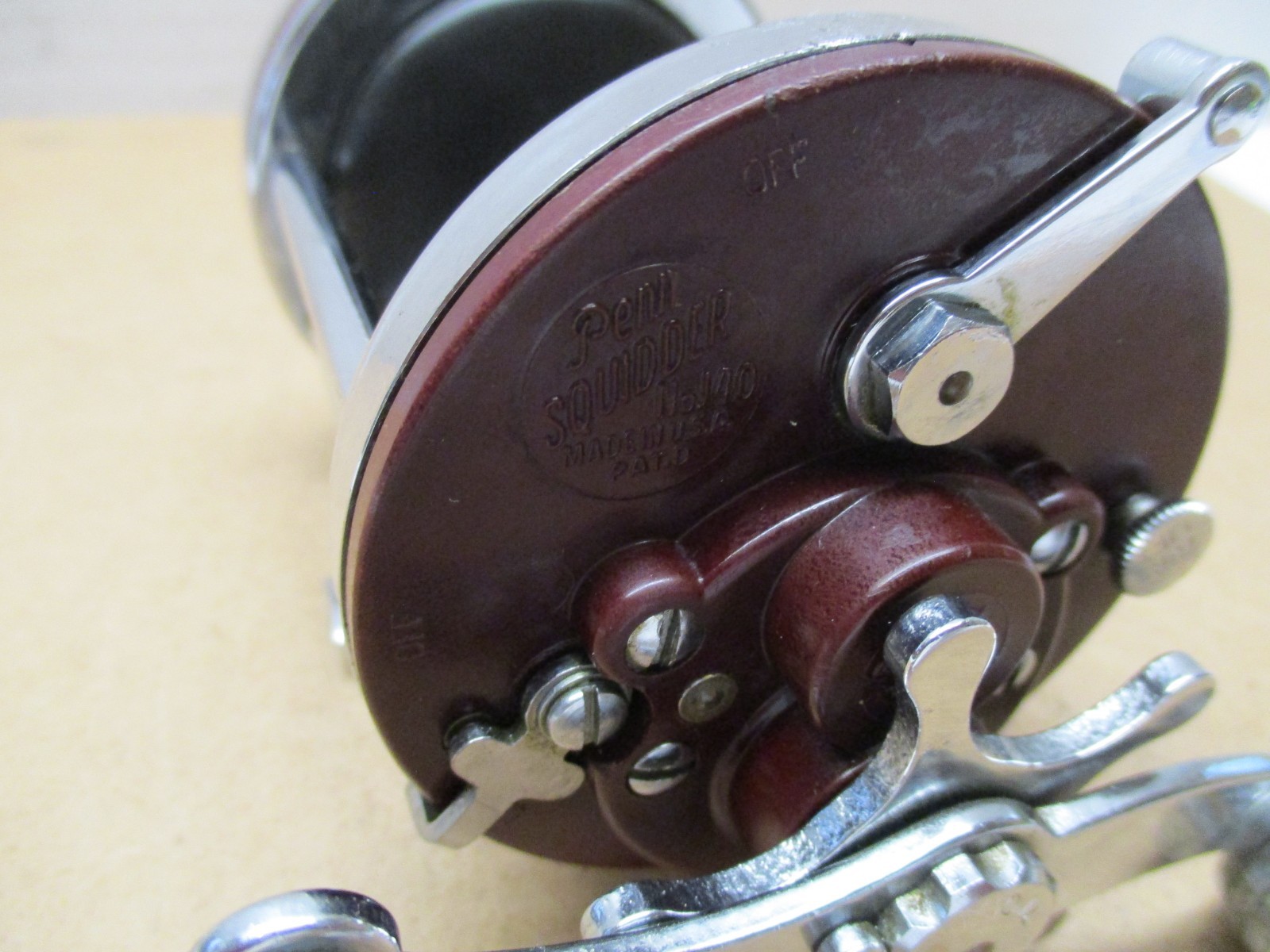 PENN W- Squidder 140 Conventional Fishing Reel W- PENN ALUM. SPOOL <>< 61c04a PENN W- Squidder 140 Conventional Fishing Reel W- PENN ALUM. SPOOL <>< 61c04a