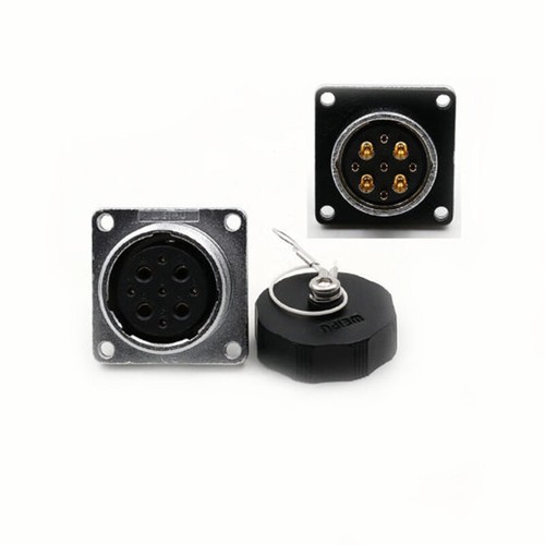 WEIPU WS24 Solar Solder Panel Waterproof Connector 2 3 4 9 10 12 19 Pin Adapter - Picture 10 of 18