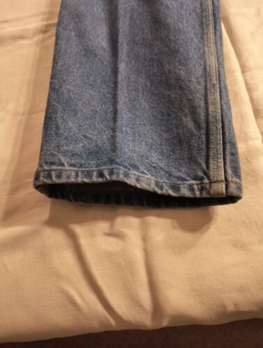 Carhartt Mens Jeans Size 40x34 Relaxed Fit Denim Blue RN# 14806 B171 DST 100135 - Picture 2 of 8