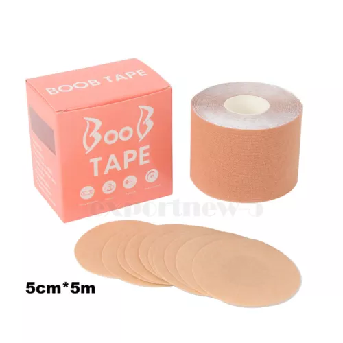 Boob Tape Bra, Breast Lift Tape for Contour Lift & Fashion Invisible Push Up Bra - Picture 23 of 31