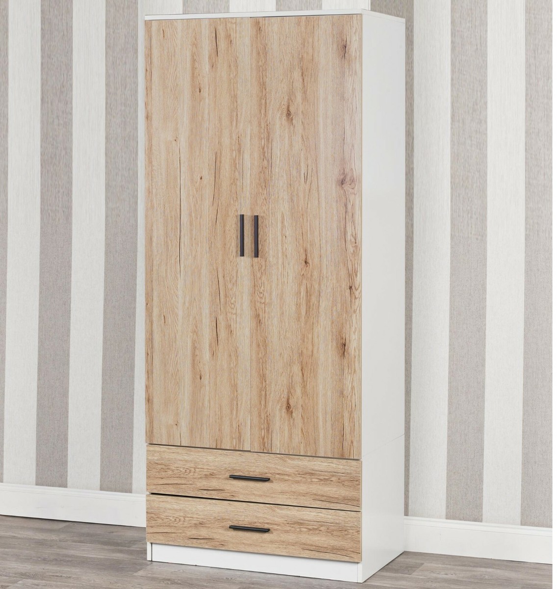 Tall 2 door wardrobe discount