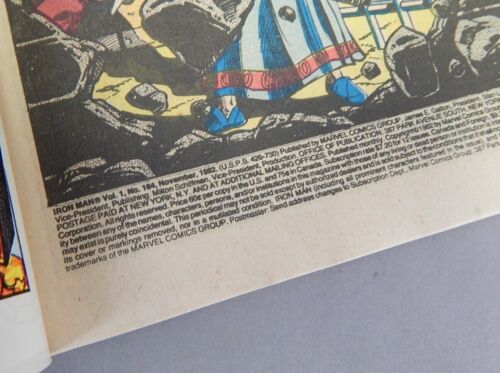 Lotto fumetti 20 pezzi 1982 Marvel L'invincibile Iron Man 164-179 199 200 annuali 5 6 - Foto 4 di 11