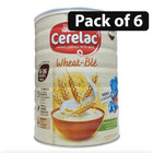 NESTLE Cerelac Wheat Infant Cereal With Milk Baby Food -  6  Months 1kg X 6