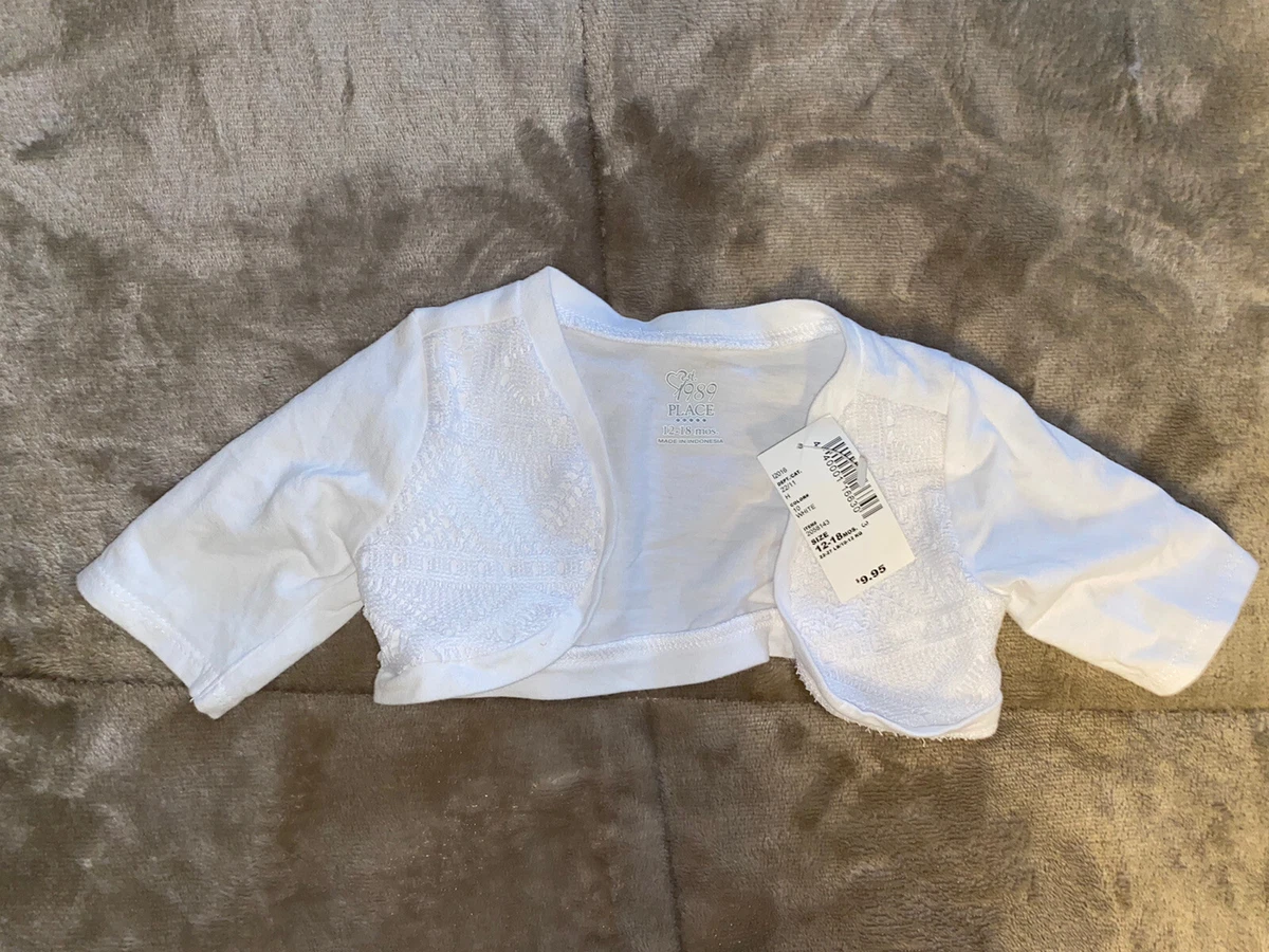 Short white cheap cardigan