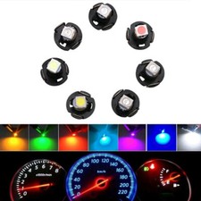 10x T3 Neo Wedge LED Lights Car Dashboard Instrument Dash Light Bulb Accessories