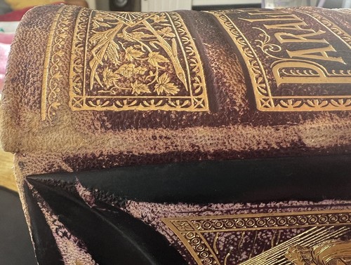 Antique Holy Bible 💫 Very Rare 💫 💫 Old 💫 - Picture 8 of 24