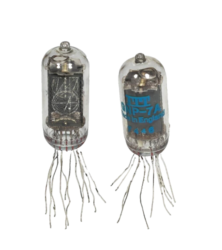 ITT GNP-7A NIXIE TUBE MADE IN ENGLAND USED TESTED Lot of 1 Pcs. - Picture 2 of 2
