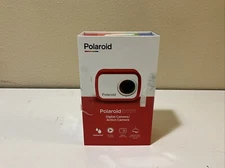 Polaroid iD757-RED Digital/Action Camera  18MP - Magnetic Base & Mounts