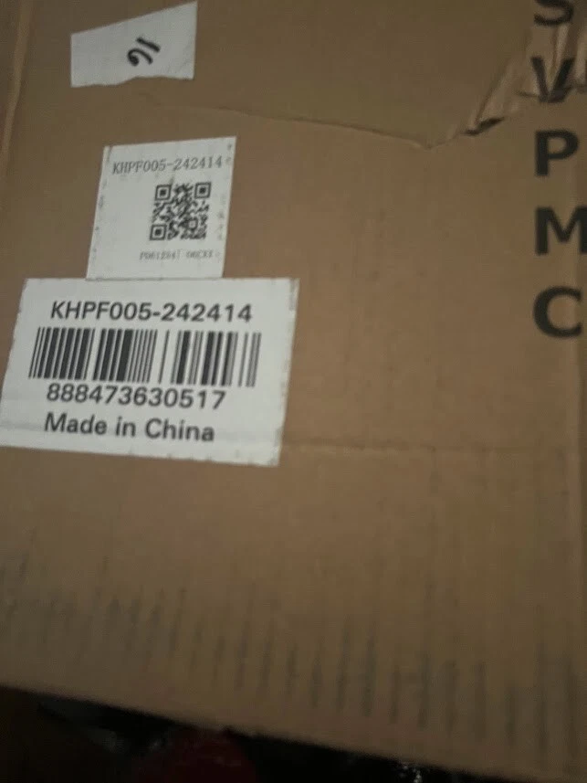 Surya Kharaa Hand Crafted Cube Pouf KHPF005-242414 - Image 2 of 3