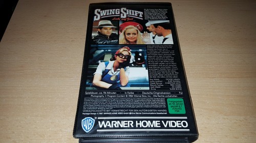 Goldie Hawn - Kurt Russell = Swing Shift - Liebe auf Zeit - Warner Home - VHS - Bild 2 von 2