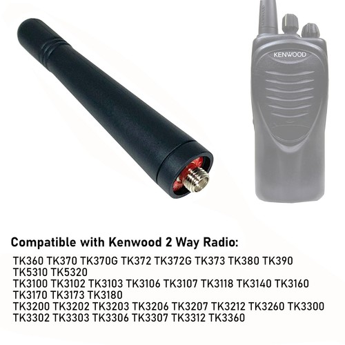 10 x Antena UHF para Kenwood Radio de Dos Vías 450-470mhz TK2160 TK-3160 TK380 - Imagen 3 de 6