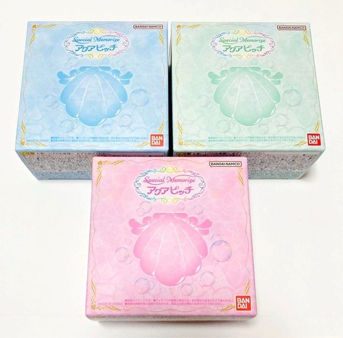 Mermaid Melody Pichi Pichi Pitch Special Memorize Aqua Pitch Pendant 3Set Bandai - Bild 22 von 24