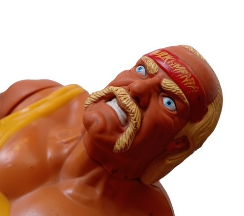 *HH* Vintage 1990 Hasbro Toy Giant Wrestling Speaking Hulk Hogan Action Figure - Picture 21 of 24