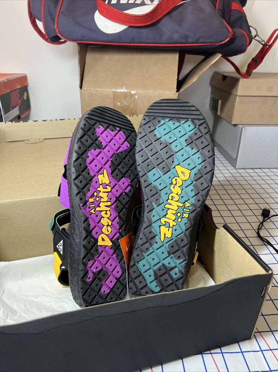 Nike Acg Air Deschutz Sz. 11 Black Vivid Purple | eBay