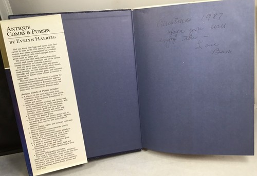 Antikes Kämme & Geldbörsen Buch Evelyn Haertig. Couchtisch Nachschlagewerk - Bild 2 von 8