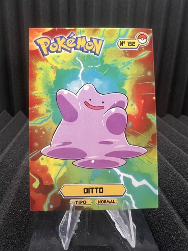 Ditto #132 - Card Tops Pokedex Database 2024 - Pokemon Card NM