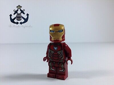 Lego Marvel Minifigure Iron Man Mark 50 Armor Avengers Infinity War sh496 eBay