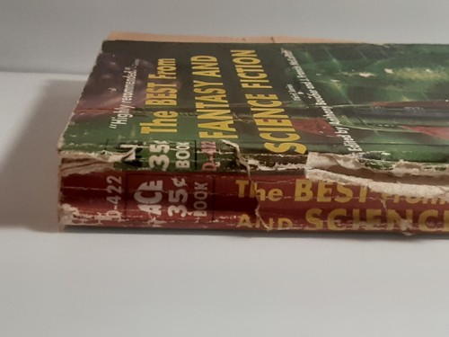 The Best From Fantasy And Sci-Fi Anthony Boucher Cover Art 1954 paperback vt - Imagen 6 de 11