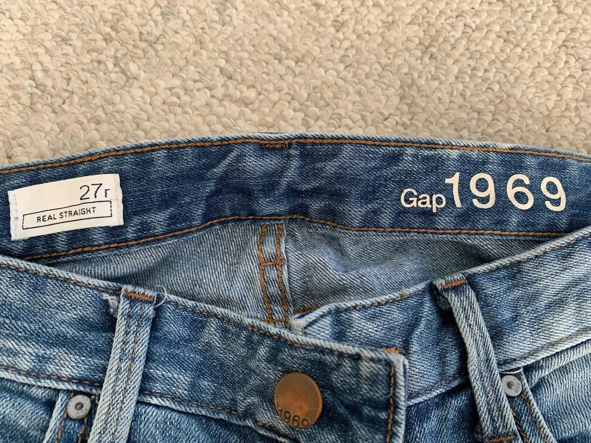 Gap true cheap straight jeans