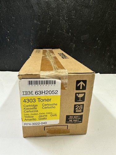 IBM 4303 Toner Yellow 63H2052. Brand New - Picture 4 of 5