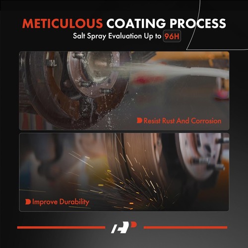 A-Premium 2x Tambor de freno trasero lateral para Chevy Equinox 2005-2006 Saturn Vue Pontiac - Imagen 5 de 10